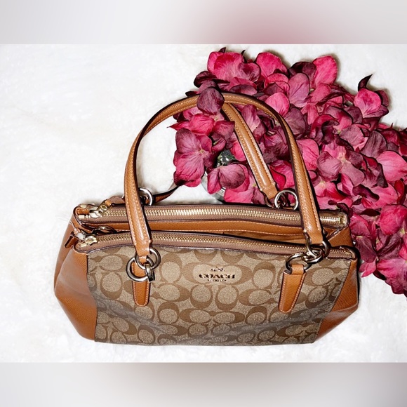 COACH Monogram Leather Bag - Picture 3 of 10